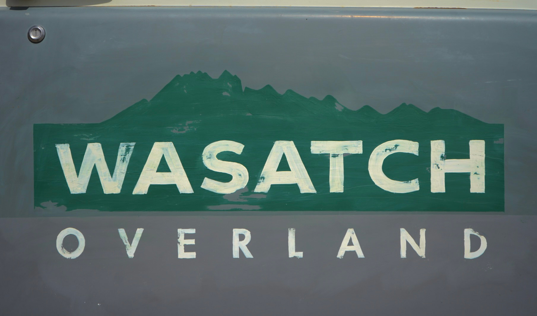 Wasatch Logo on the Pig